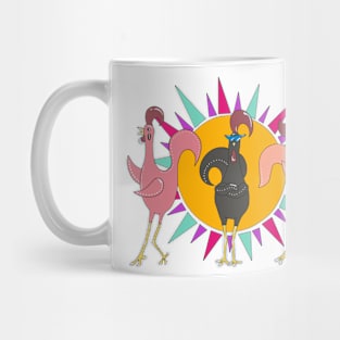 Summer Chickens Mug